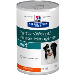 Hill's Prescription Diet Canine W/D konzerva 370 g