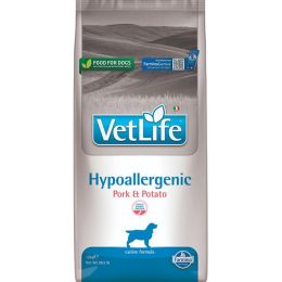 Vet Life Natural Canine Dry Hypoallergenic Pork & Potato 12 kg