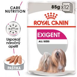 Royal Canin Exigent Dog Loaf kapsička s paštikou pro mlsné malé psy 85 g