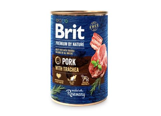 Brit Premium Dog by Nature konz Pork & Trachea 400g