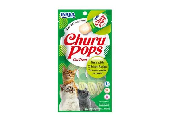 Churu Cat Pops Tuna with Chicken 4x15g