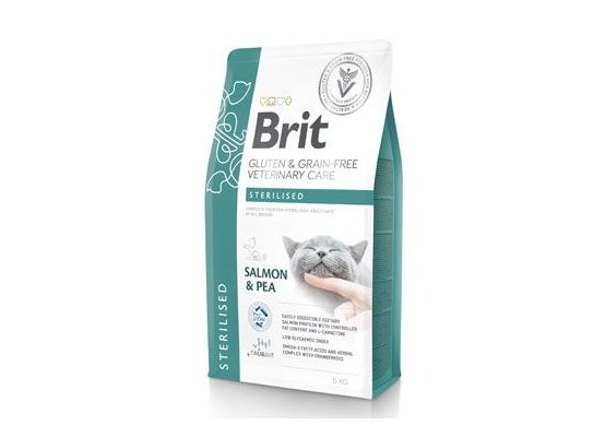 Brit GF Veterinary Care Cat Sterilised 5 kg