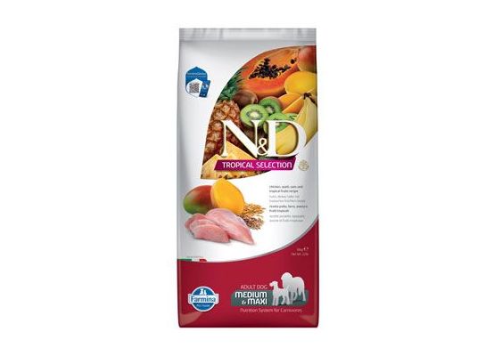 N&D TROPICAL SELECTION DOG Adult M/L Chicken 10kg