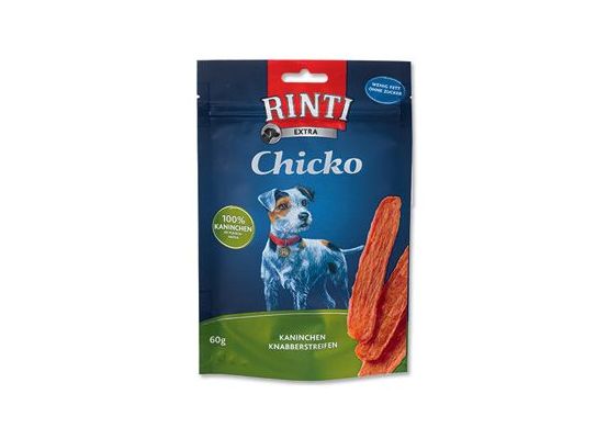 Rinti Dog Extra Chicko pochoutka králík 60g