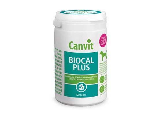 Canvit Biocal Plus pro psy ochucený 230g