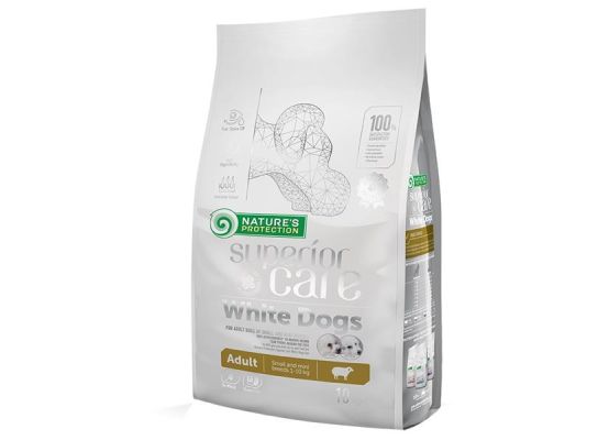 Nature's Protection Dog Dry Superior Adult SB White Lamb 10 kg