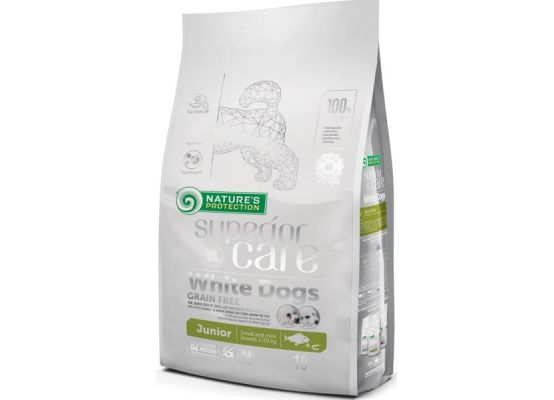 Nature's Protection Dog Dry Superior Junior SB White Wh Fish 10 kg