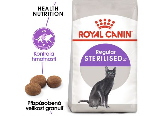 Royal Canin Sterilised granule pro kastrované kočky 4 Kg