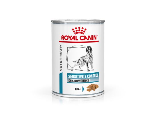 Royal Canin VHN Dog Sensivity Control Chicken Konzerva 410 g